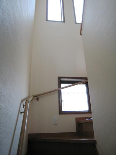 階段の採光